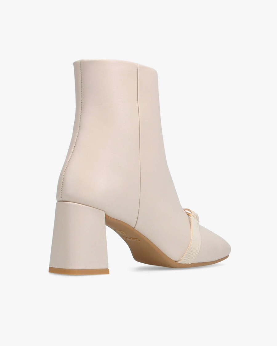 phoebe ankle boots mit metallischer schleife