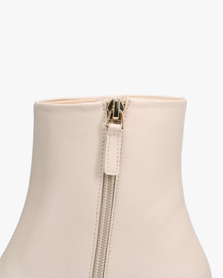 phoebe ankle boots mit metallischer schleife