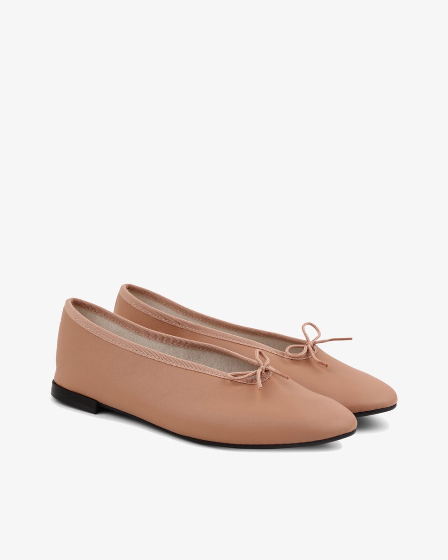 lilouh ballerinas - mandelförmige spitze
