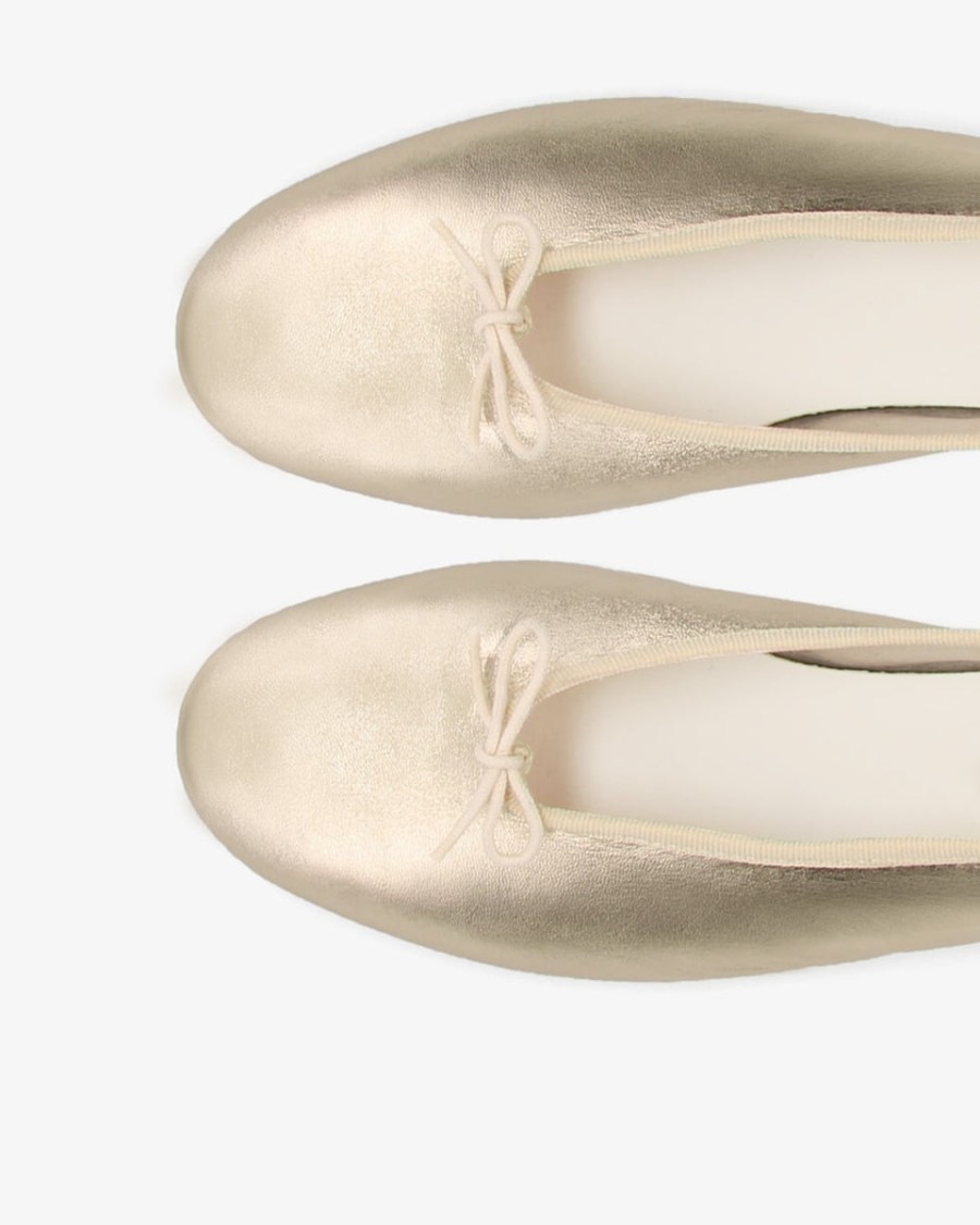 lilouh ballerinas - mandelförmige spitze