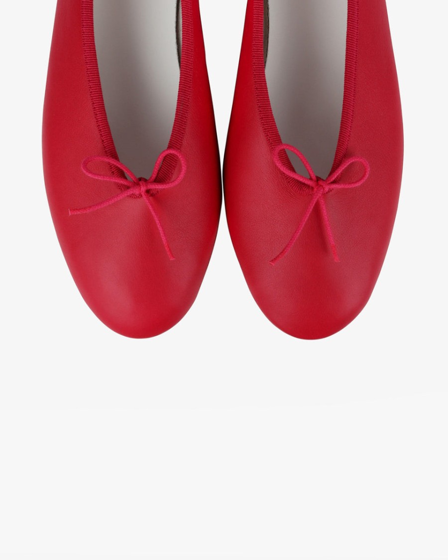 lilouh ballerinas - mandelförmige spitze