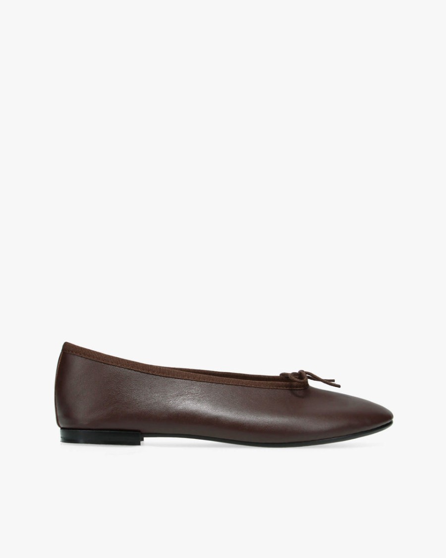 lilouh ballerinas - mandelförmige spitze