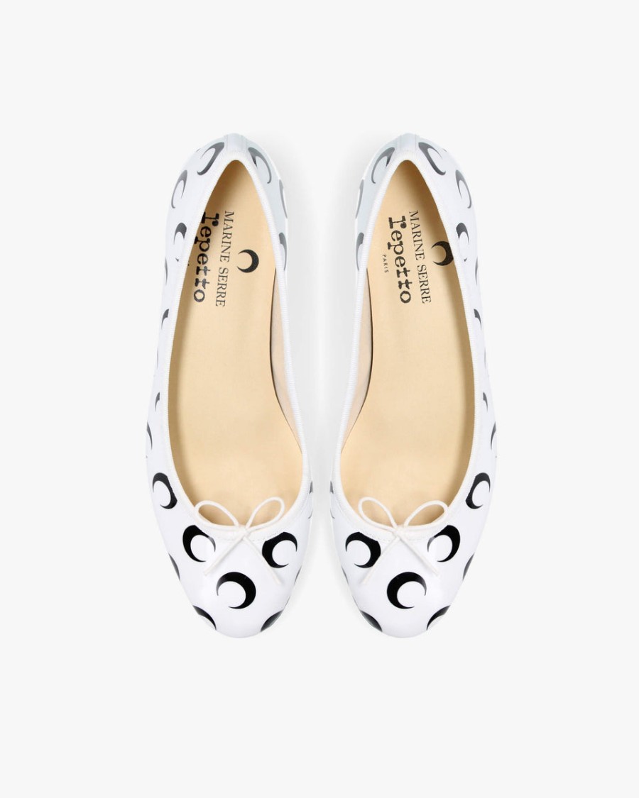 camille repetto x marine serre ballerinas
