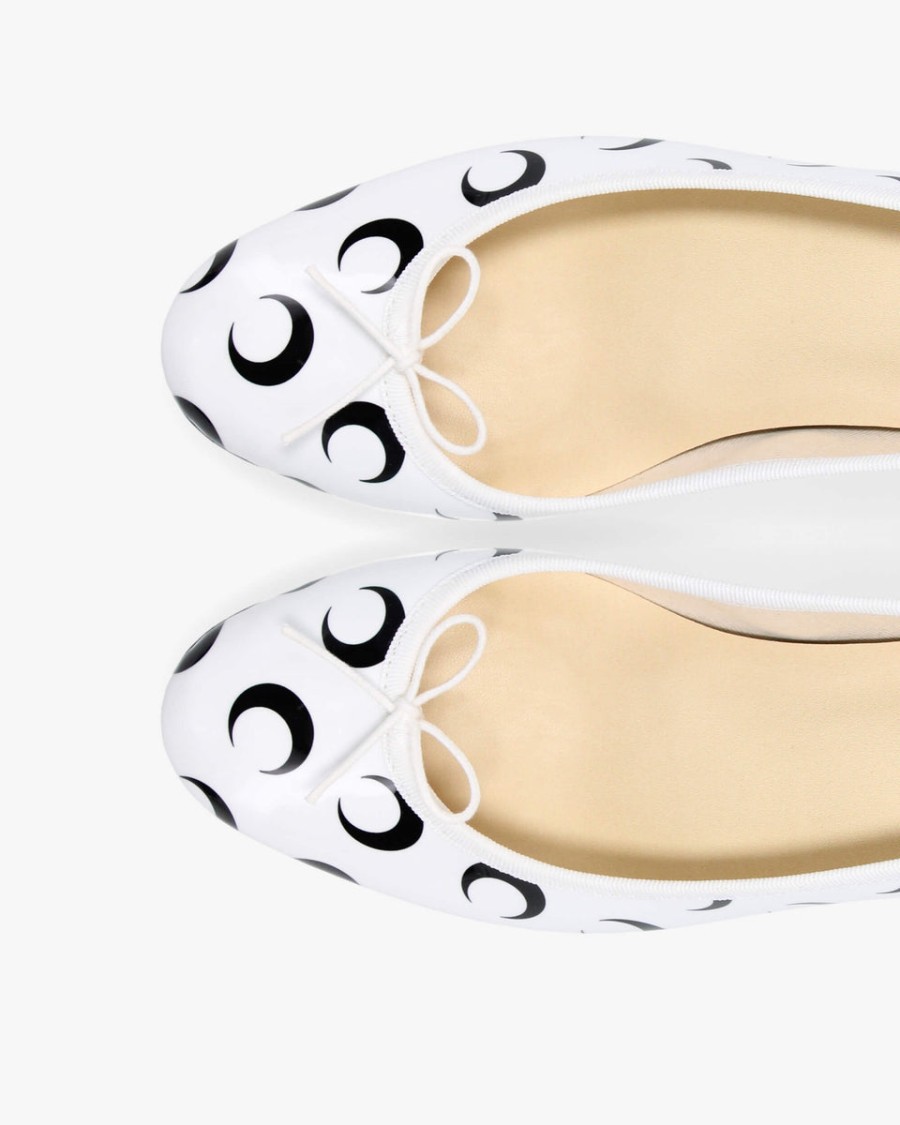 camille repetto x marine serre ballerinas