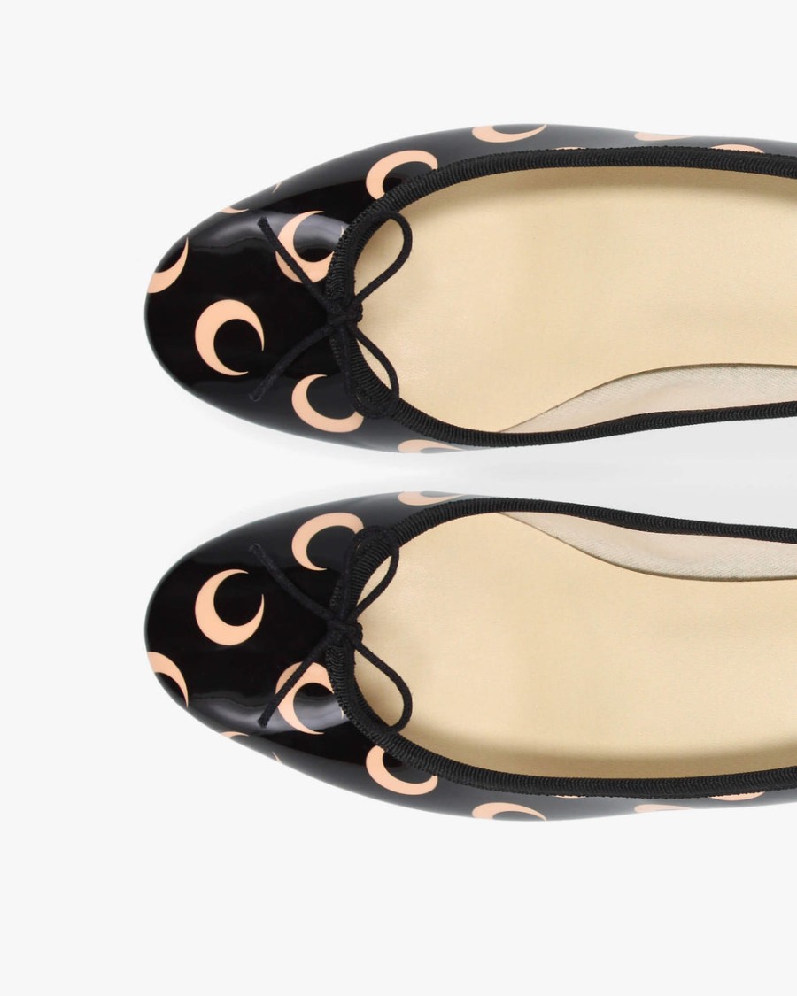 camille repetto x marine serre ballerinas