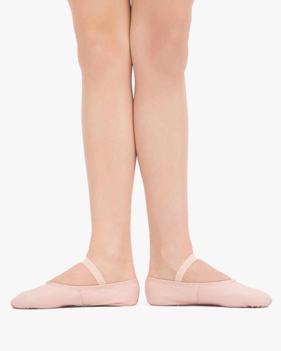 weiche ballettschuhe - durchgehende sohle leder