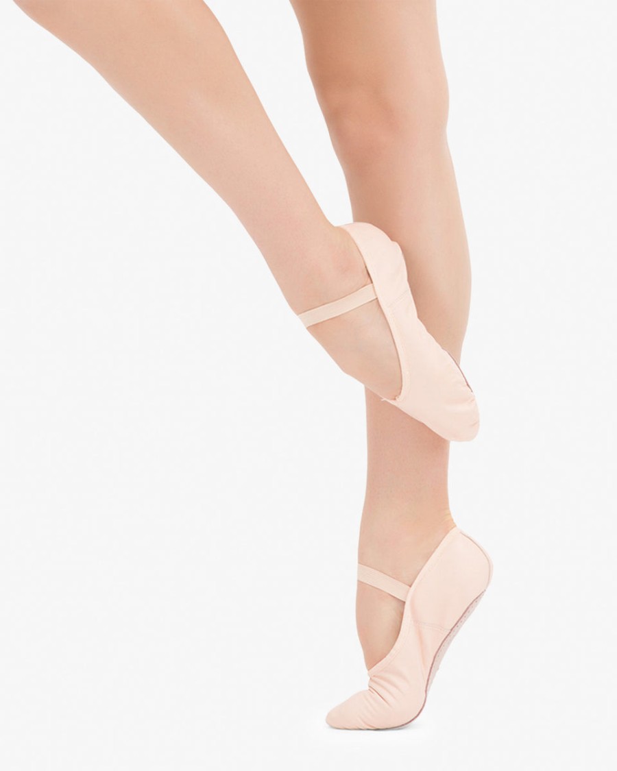 weiche ballettschuhe - durchgehende sohle leder