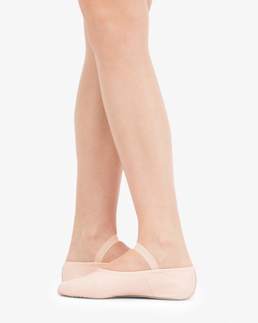 weiche ballettschuhe - durchgehende sohle leder