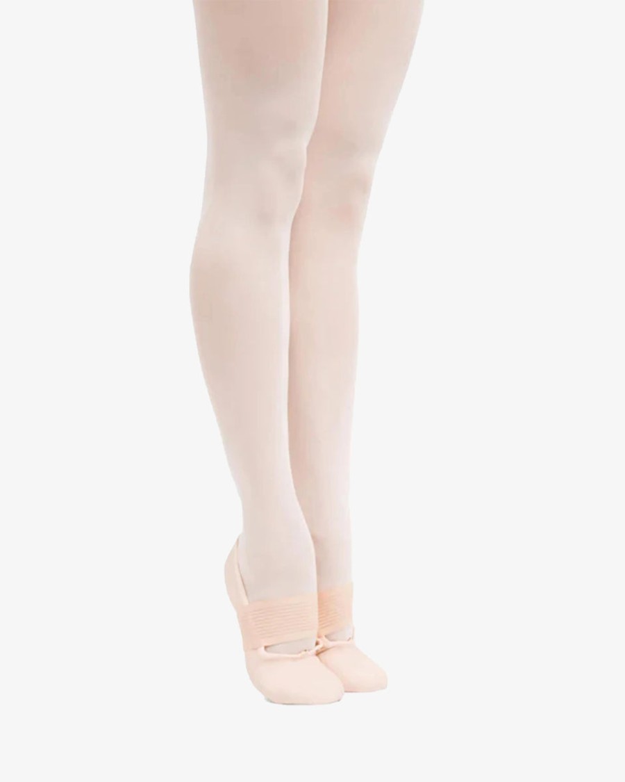 weiche ballettschuhe – durchgehende sohle mit breitem gummizug
