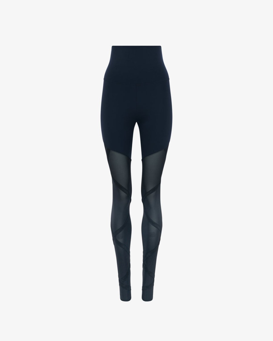 leggings mit gekreuzten bändern