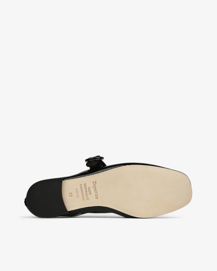georgia mary janes – quadratische spitze
