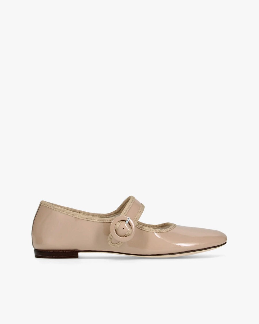 georgia mary janes – quadratische spitze