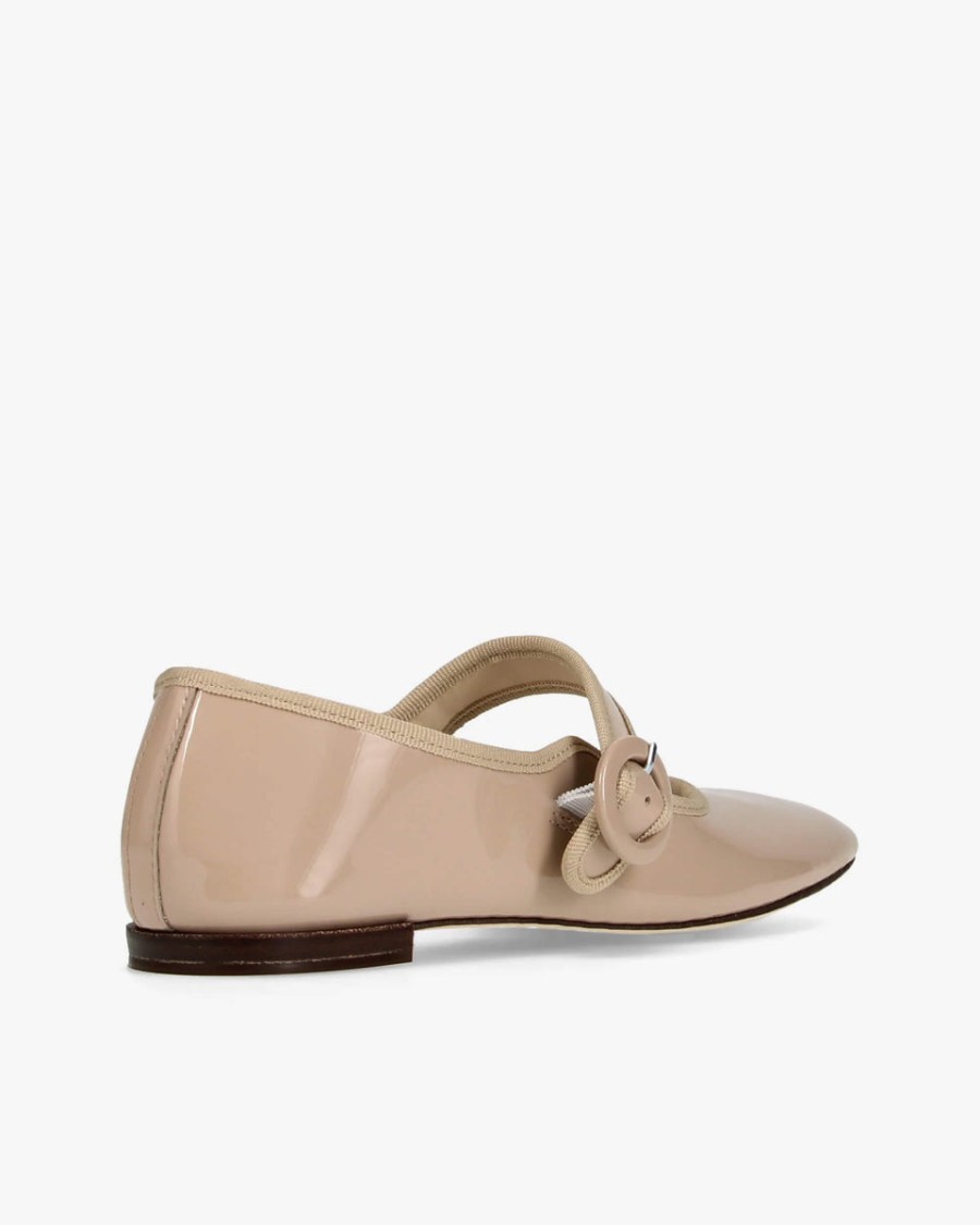 georgia mary janes – quadratische spitze