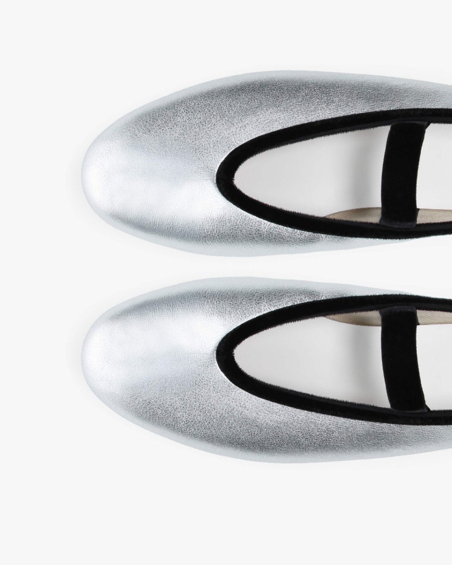 lilouh ballerinas - mandelförmige spitze