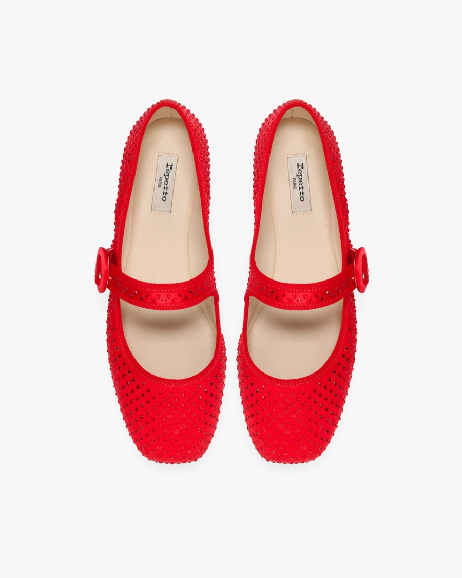 georgia mary janes – quadratische spitze