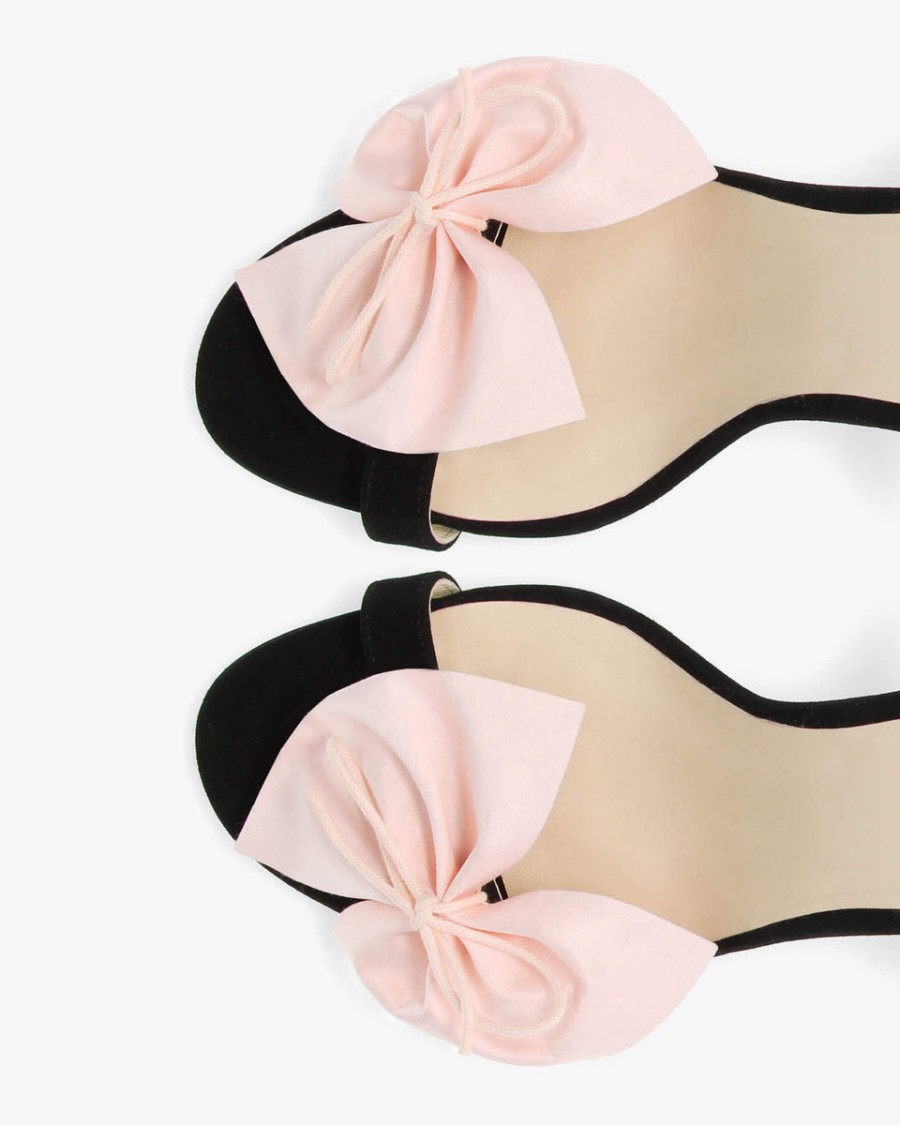 justine sandalen - satin