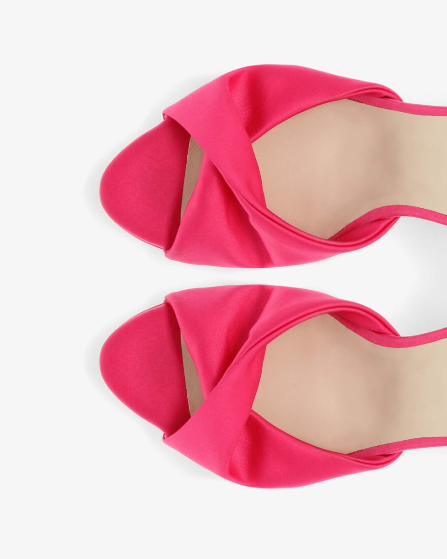 joy sandalen - satin