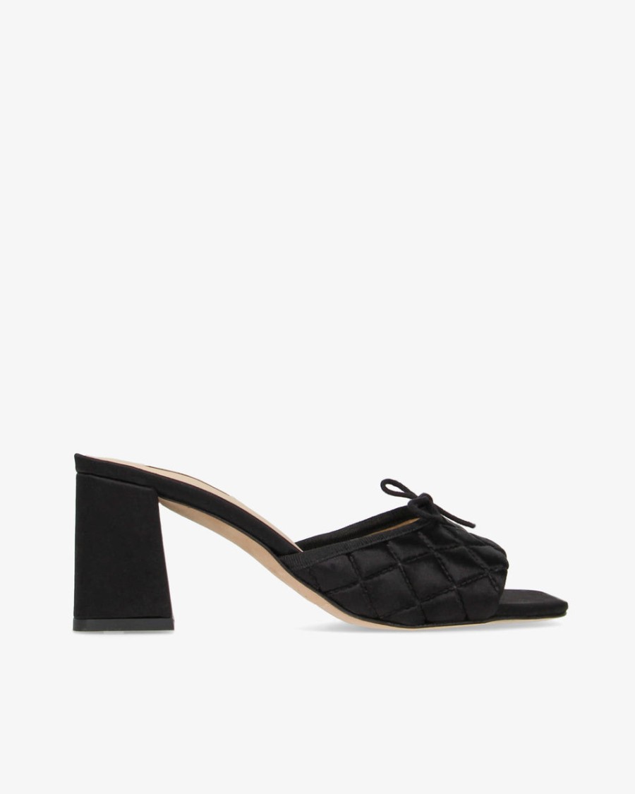 jordana pantoletten mit absatz - satin