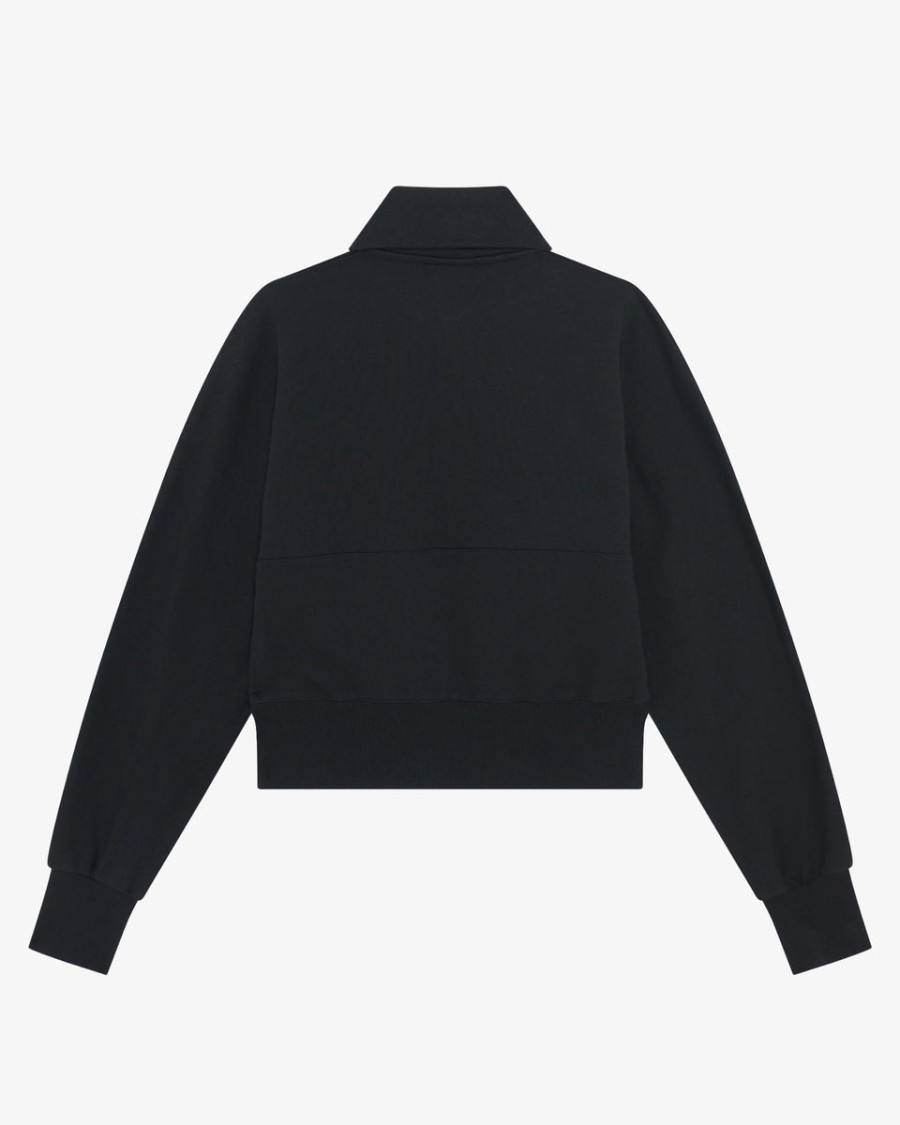 sweatshirt mit hohem kragen