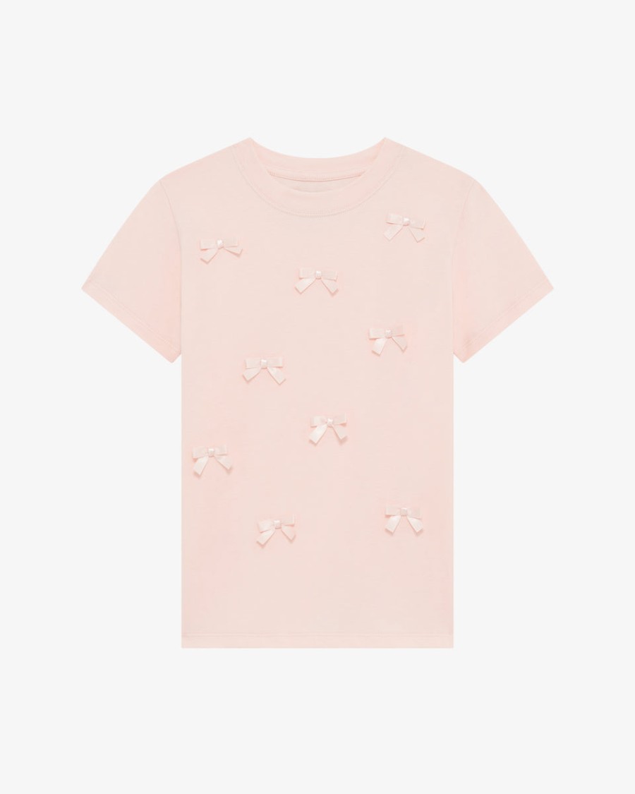t-shirt mit kleinen schleifen - kinder