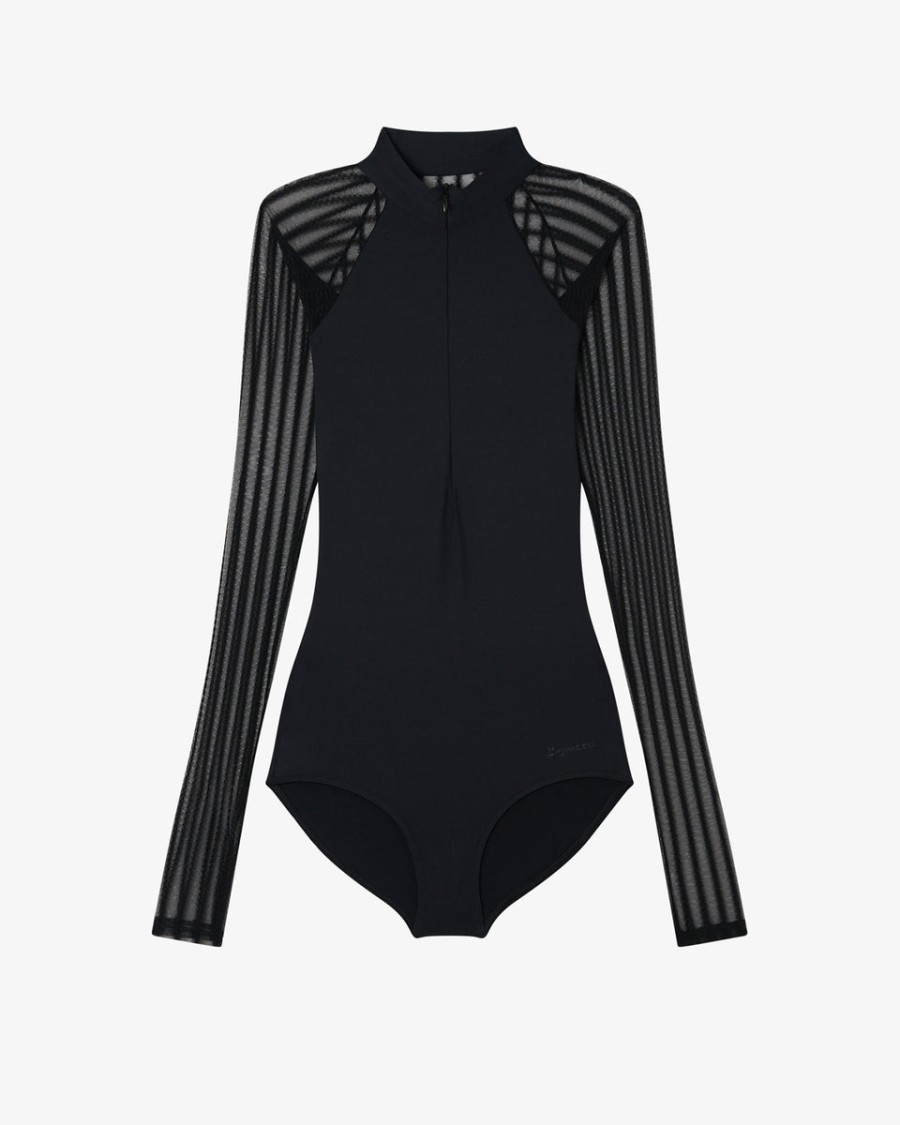 trikot – fischnetz-offizierskragen